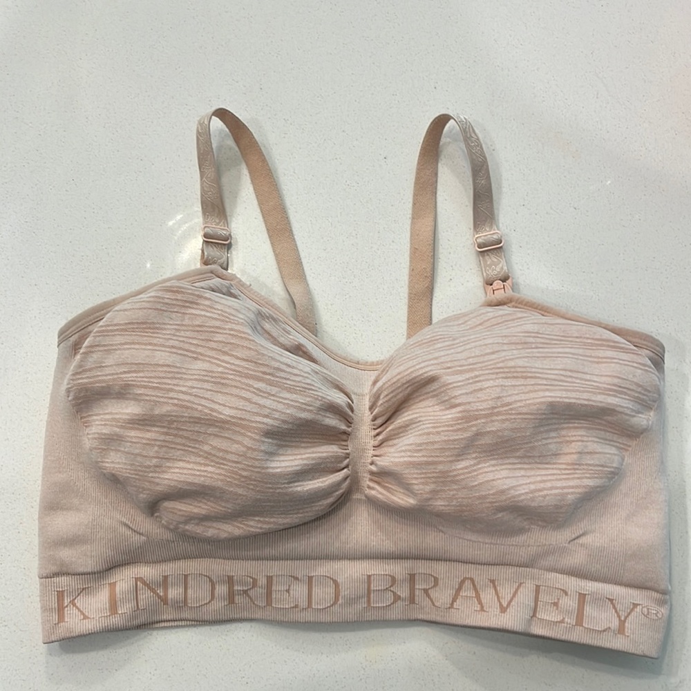 Kindred Bravely Women's Cream Nursing Bra